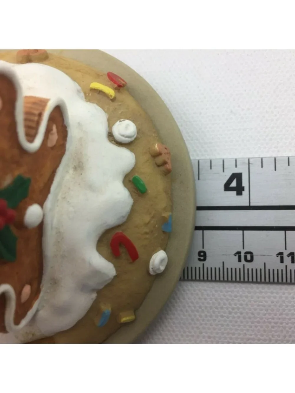 Vintage Noel Christmas Ginger Bread Man Cookie Press Stamp Mold